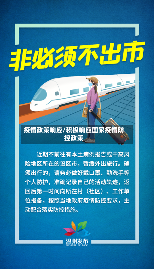 疫情政策响应/积极响应国家疫情防控政策